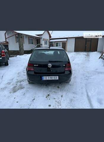 Черный Фольксваген Гольф, объемом двигателя 1.6 л и пробегом 218 тыс. км за 4700 $, фото 3 на Automoto.ua