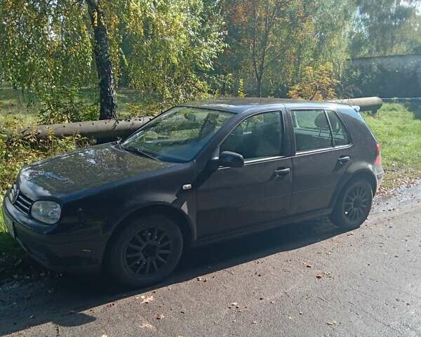 Черный Фольксваген Гольф, объемом двигателя 1.6 л и пробегом 168 тыс. км за 4500 $, фото 13 на Automoto.ua