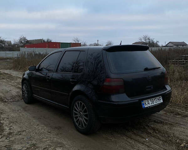 Черный Фольксваген Гольф, объемом двигателя 1.6 л и пробегом 274 тыс. км за 4600 $, фото 4 на Automoto.ua