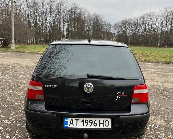 Черный Фольксваген Гольф, объемом двигателя 1.6 л и пробегом 212 тыс. км за 4980 $, фото 4 на Automoto.ua