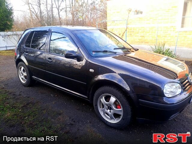 Черный Фольксваген Гольф, объемом двигателя 1.4 л и пробегом 240 тыс. км за 4300 $, фото 6 на Automoto.ua