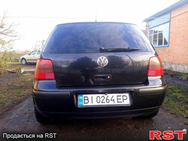 Черный Фольксваген Гольф, объемом двигателя 1.4 л и пробегом 240 тыс. км за 4300 $, фото 3 на Automoto.ua