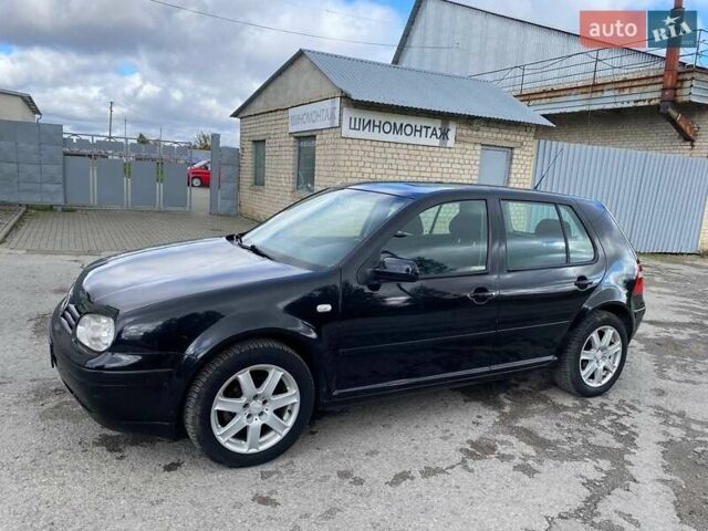Черный Фольксваген Гольф, объемом двигателя 1.6 л и пробегом 233 тыс. км за 4790 $, фото 6 на Automoto.ua