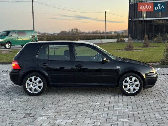 Черный Фольксваген Гольф, объемом двигателя 1.6 л и пробегом 180 тыс. км за 4650 $, фото 6 на Automoto.ua