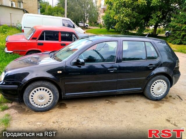 Черный Фольксваген Гольф, объемом двигателя 1.4 л и пробегом 192 тыс. км за 3850 $, фото 6 на Automoto.ua