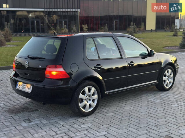 Черный Фольксваген Гольф, объемом двигателя 1.6 л и пробегом 180 тыс. км за 4650 $, фото 5 на Automoto.ua