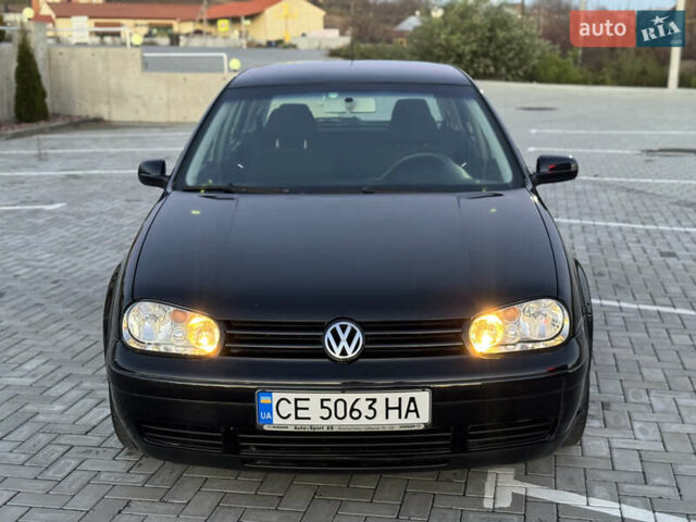 Черный Фольксваген Гольф, объемом двигателя 1.6 л и пробегом 180 тыс. км за 4650 $, фото 1 на Automoto.ua