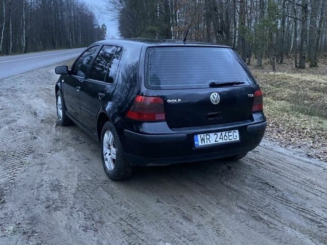 Черный Фольксваген Гольф, объемом двигателя 1.9 л и пробегом 340 тыс. км за 2300 $, фото 7 на Automoto.ua