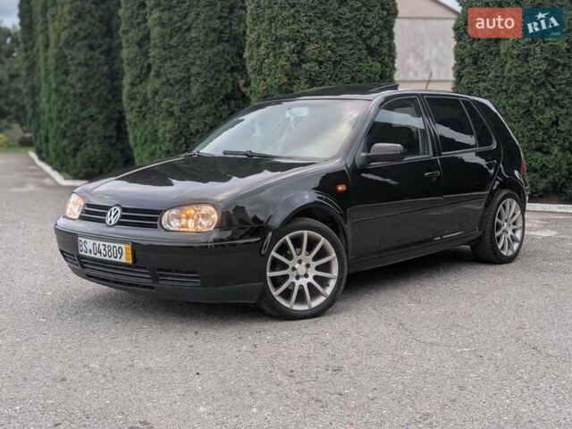 Черный Фольксваген Гольф, объемом двигателя 1.6 л и пробегом 221 тыс. км за 4600 $, фото 4 на Automoto.ua