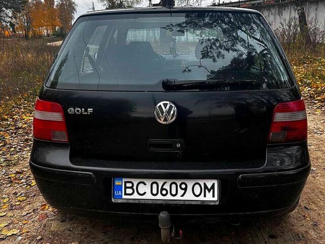 Черный Фольксваген Гольф, объемом двигателя 1.4 л и пробегом 214 тыс. км за 4600 $, фото 3 на Automoto.ua