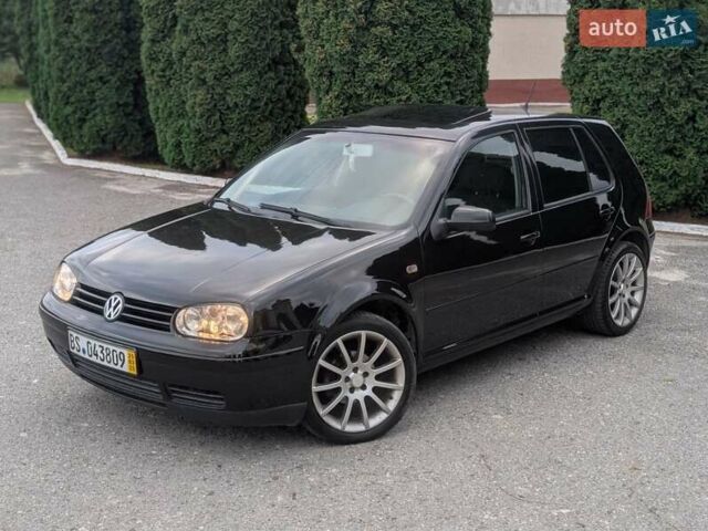 Черный Фольксваген Гольф, объемом двигателя 1.6 л и пробегом 221 тыс. км за 4600 $, фото 2 на Automoto.ua
