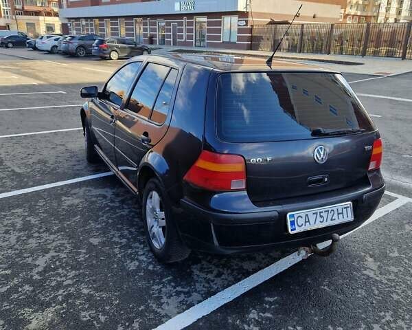 Черный Фольксваген Гольф, объемом двигателя 1.9 л и пробегом 390 тыс. км за 4500 $, фото 7 на Automoto.ua