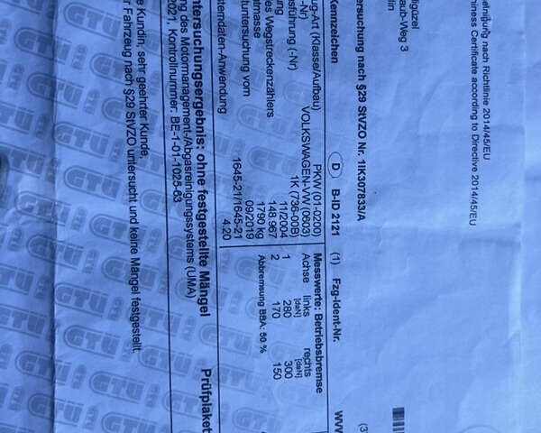 Черный Фольксваген Гольф, объемом двигателя 1.4 л и пробегом 175 тыс. км за 4900 $, фото 34 на Automoto.ua