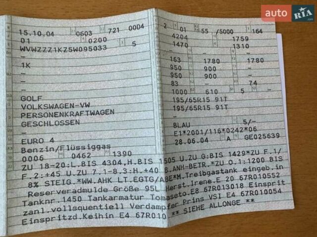 Чорний Фольксваген Гольф, об'ємом двигуна 1.4 л та пробігом 188 тис. км за 5450 $, фото 2 на Automoto.ua