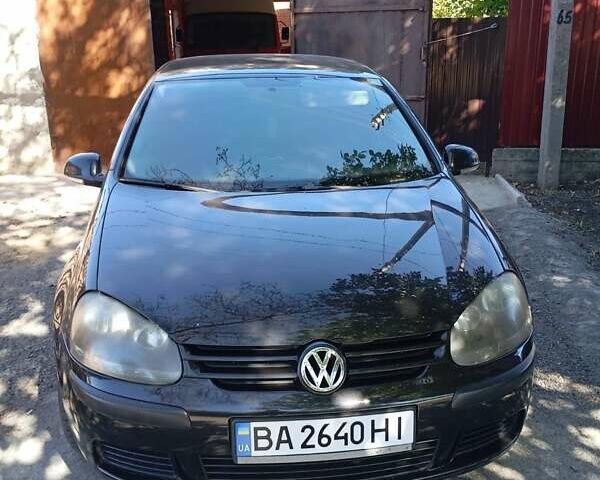 Черный Фольксваген Гольф, объемом двигателя 1.6 л и пробегом 251 тыс. км за 6200 $, фото 1 на Automoto.ua