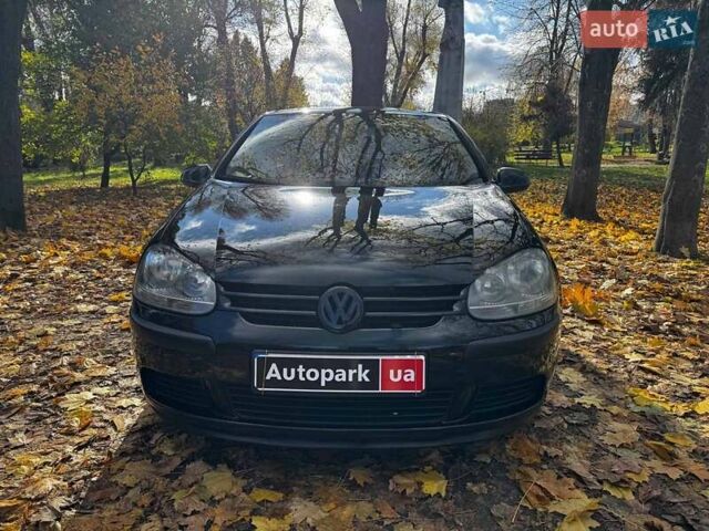 Черный Фольксваген Гольф, объемом двигателя 1.4 л и пробегом 214 тыс. км за 5490 $, фото 1 на Automoto.ua