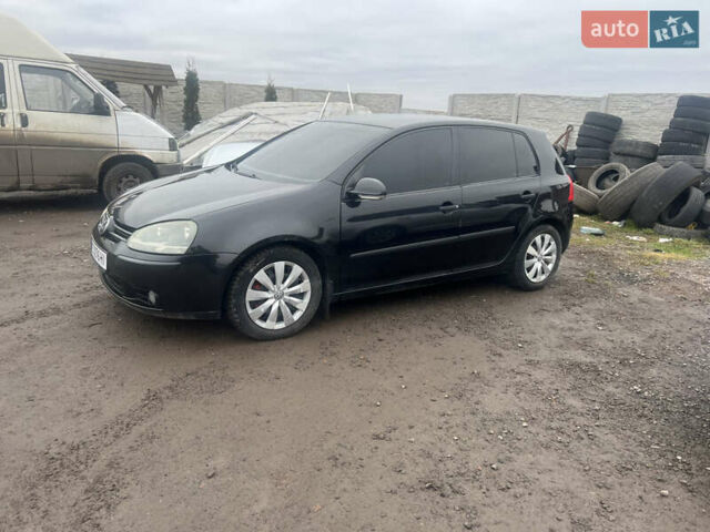 Черный Фольксваген Гольф, объемом двигателя 1.98 л и пробегом 320 тыс. км за 3900 $, фото 4 на Automoto.ua