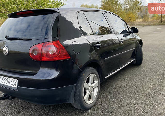Черный Фольксваген Гольф, объемом двигателя 1.6 л и пробегом 245 тыс. км за 5400 $, фото 8 на Automoto.ua
