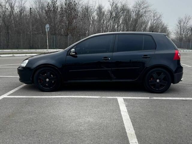 Черный Фольксваген Гольф, объемом двигателя 2 л и пробегом 218 тыс. км за 5800 $, фото 3 на Automoto.ua