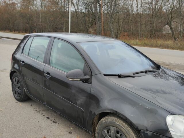 Черный Фольксваген Гольф, объемом двигателя 1.9 л и пробегом 306 тыс. км за 2200 $, фото 5 на Automoto.ua