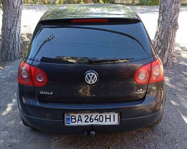 Черный Фольксваген Гольф, объемом двигателя 1.6 л и пробегом 251 тыс. км за 6200 $, фото 4 на Automoto.ua
