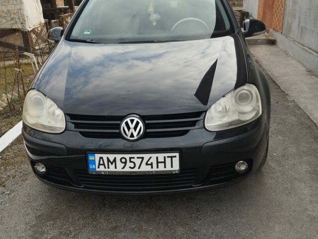 Чорний Фольксваген Гольф, об'ємом двигуна 1.4 л та пробігом 185 тис. км за 5000 $, фото 1 на Automoto.ua