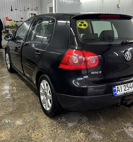 Черный Фольксваген Гольф, объемом двигателя 1.6 л и пробегом 193 тыс. км за 5150 $, фото 6 на Automoto.ua