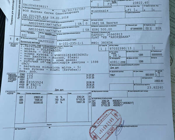 Черный Фольксваген Гольф, объемом двигателя 1.6 л и пробегом 211 тыс. км за 5400 $, фото 42 на Automoto.ua