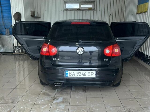 Фольксваген Гольф 2005 в Кропивницком (Кировограде) на Automoto.ua Черный Фольксваген Гольф, объемом двигателя 2 л и пробегом 190 тыс. км за 6500 $, фото 6 на Automoto.ua