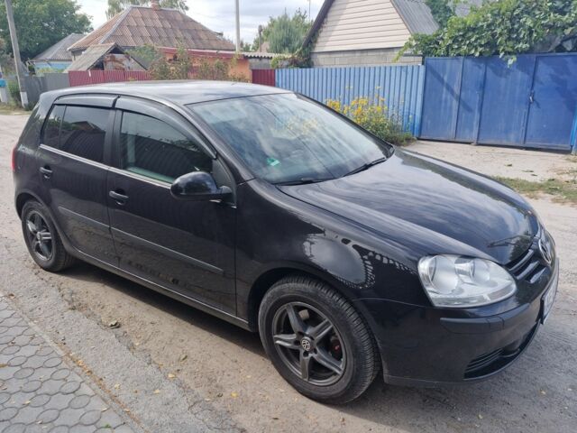Черный Фольксваген Гольф, объемом двигателя 1.4 л и пробегом 217 тыс. км за 5400 $, фото 1 на Automoto.ua