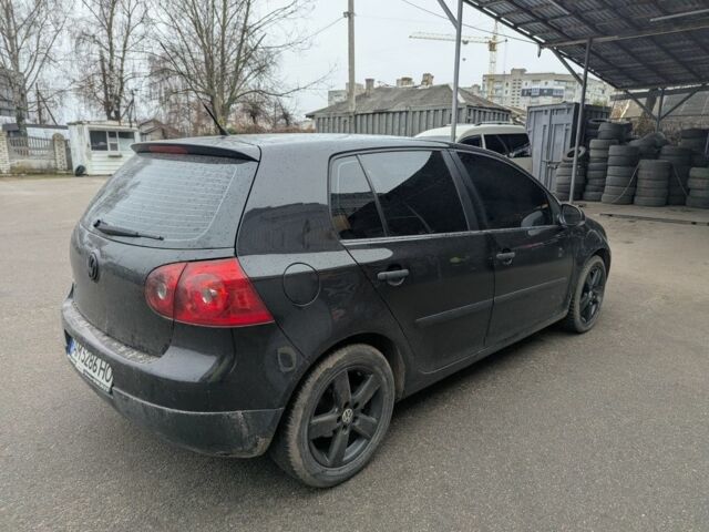 Черный Фольксваген Гольф, объемом двигателя 1.4 л и пробегом 246 тыс. км за 5000 $, фото 1 на Automoto.ua