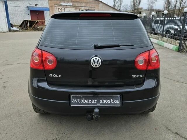 Черный Фольксваген Гольф, объемом двигателя 1.6 л и пробегом 280 тыс. км за 5900 $, фото 6 на Automoto.ua