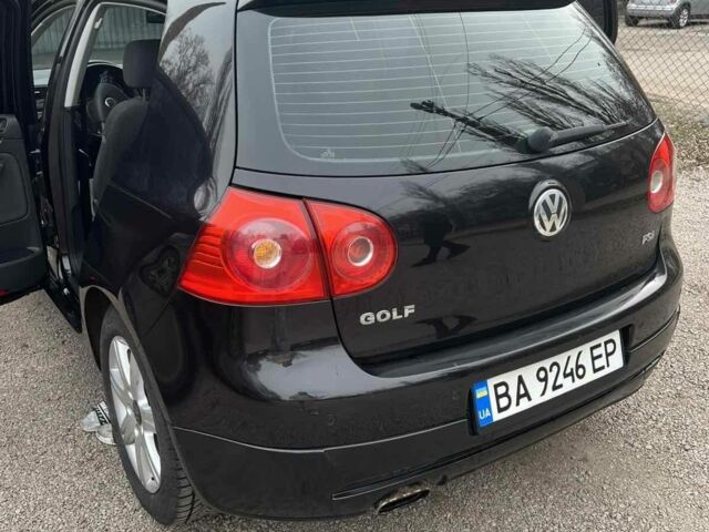 Фольксваген Гольф 2005 в Кропивницком (Кировограде) на Automoto.ua Черный Фольксваген Гольф, объемом двигателя 2 л и пробегом 190 тыс. км за 6500 $, фото 1 на Automoto.ua