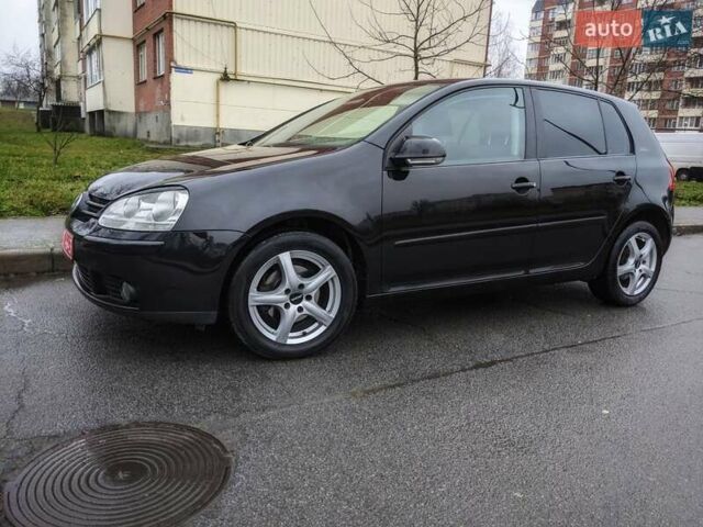 Черный Фольксваген Гольф, объемом двигателя 1.4 л и пробегом 202 тыс. км за 4999 $, фото 2 на Automoto.ua
