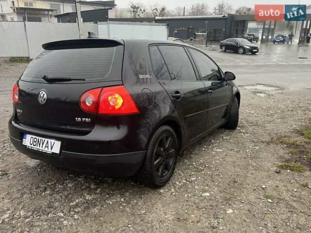 Черный Фольксваген Гольф, объемом двигателя 1.6 л и пробегом 186 тыс. км за 6600 $, фото 5 на Automoto.ua