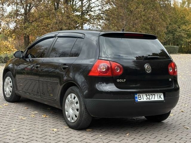 Черный Фольксваген Гольф, объемом двигателя 1.6 л и пробегом 201 тыс. км за 6400 $, фото 4 на Automoto.ua
