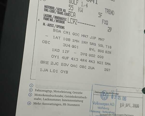 Чорний Фольксваген Гольф, об'ємом двигуна 1.4 л та пробігом 218 тис. км за 4799 $, фото 73 на Automoto.ua