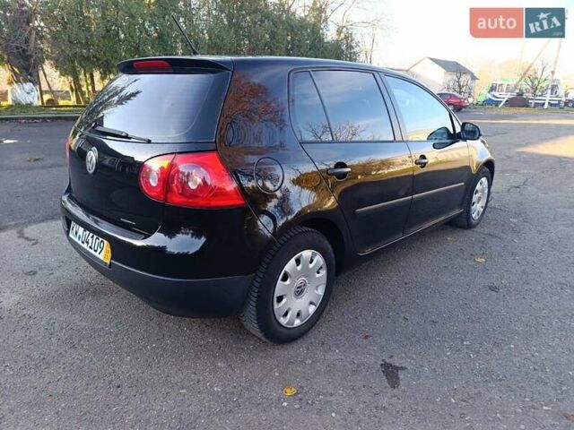 Черный Фольксваген Гольф, объемом двигателя 1.4 л и пробегом 188 тыс. км за 4999 $, фото 3 на Automoto.ua
