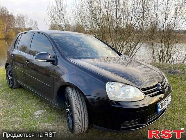 Черный Фольксваген Гольф, объемом двигателя 2 л и пробегом 233 тыс. км за 6200 $, фото 1 на Automoto.ua