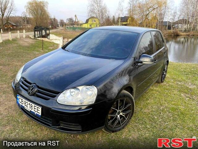 Черный Фольксваген Гольф, объемом двигателя 2 л и пробегом 233 тыс. км за 6200 $, фото 6 на Automoto.ua