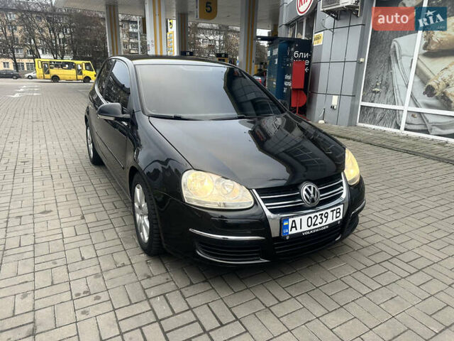 Черный Фольксваген Гольф, объемом двигателя 1.9 л и пробегом 344 тыс. км за 4850 $, фото 2 на Automoto.ua