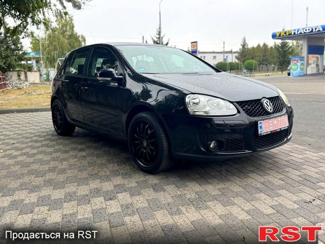 Черный Фольксваген Гольф, объемом двигателя 1.6 л и пробегом 195 тыс. км за 5700 $, фото 1 на Automoto.ua