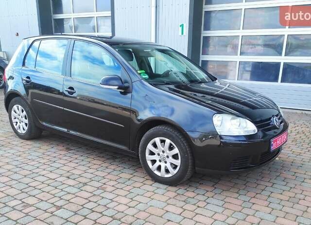 Черный Фольксваген Гольф, объемом двигателя 1.6 л и пробегом 188 тыс. км за 5500 $, фото 3 на Automoto.ua