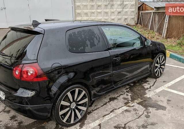 Черный Фольксваген Гольф, объемом двигателя 1.4 л и пробегом 230 тыс. км за 6500 $, фото 10 на Automoto.ua