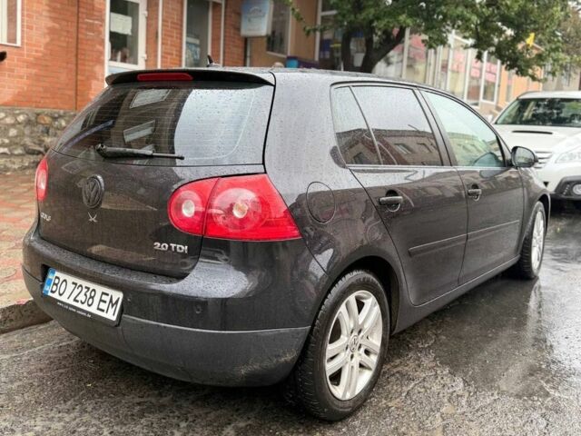 Черный Фольксваген Гольф, объемом двигателя 2 л и пробегом 289 тыс. км за 6100 $, фото 4 на Automoto.ua