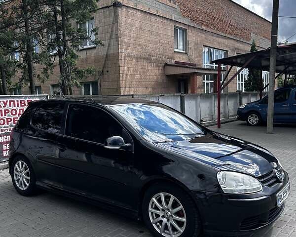 Черный Фольксваген Гольф, объемом двигателя 1.4 л и пробегом 220 тыс. км за 4400 $, фото 4 на Automoto.ua