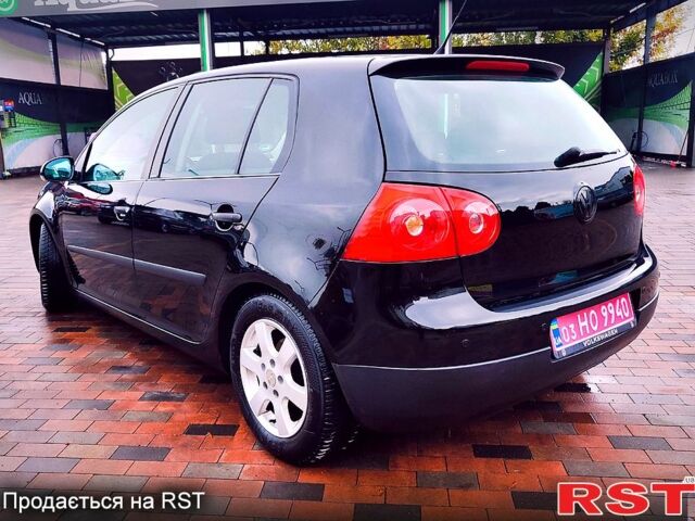 Черный Фольксваген Гольф, объемом двигателя 1.4 л и пробегом 246 тыс. км за 5500 $, фото 5 на Automoto.ua