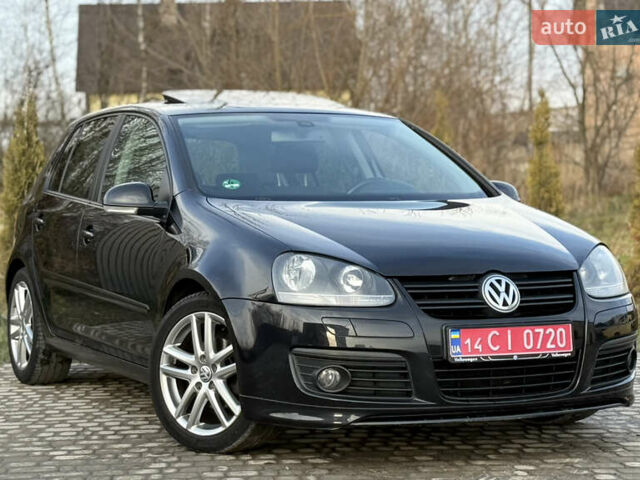 Черный Фольксваген Гольф, объемом двигателя 1.6 л и пробегом 182 тыс. км за 6350 $, фото 1 на Automoto.ua