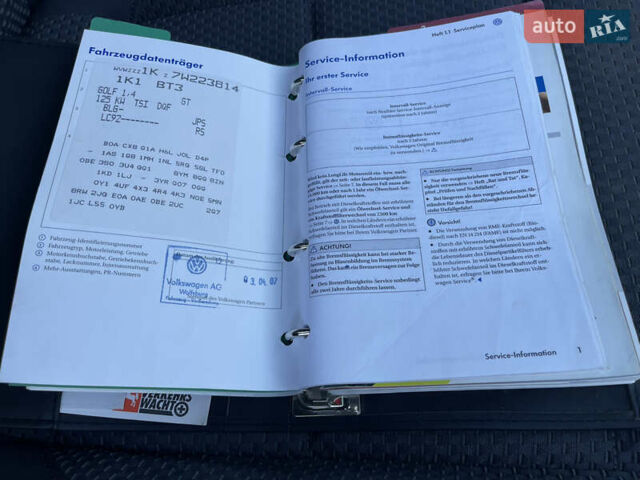 Черный Фольксваген Гольф, объемом двигателя 1.4 л и пробегом 217 тыс. км за 7750 $, фото 39 на Automoto.ua