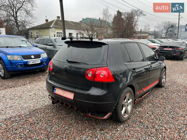 Чорний Фольксваген Гольф, об'ємом двигуна 1.6 л та пробігом 224 тис. км за 6550 $, фото 4 на Automoto.ua